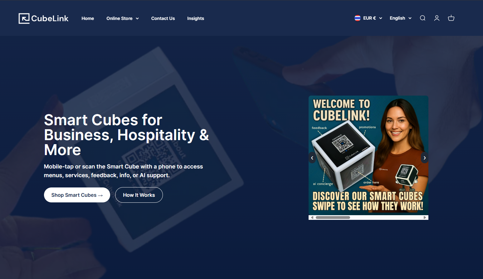 Cubelink Admin Dashboard – Vue.js